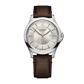 VICTORINOX ALLIANCE 40 SILVER DIAL BROWN LEATHER